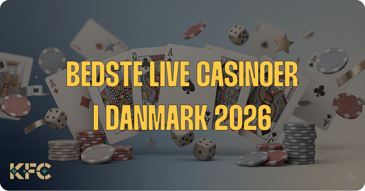 bedste live casinoer i Danmark